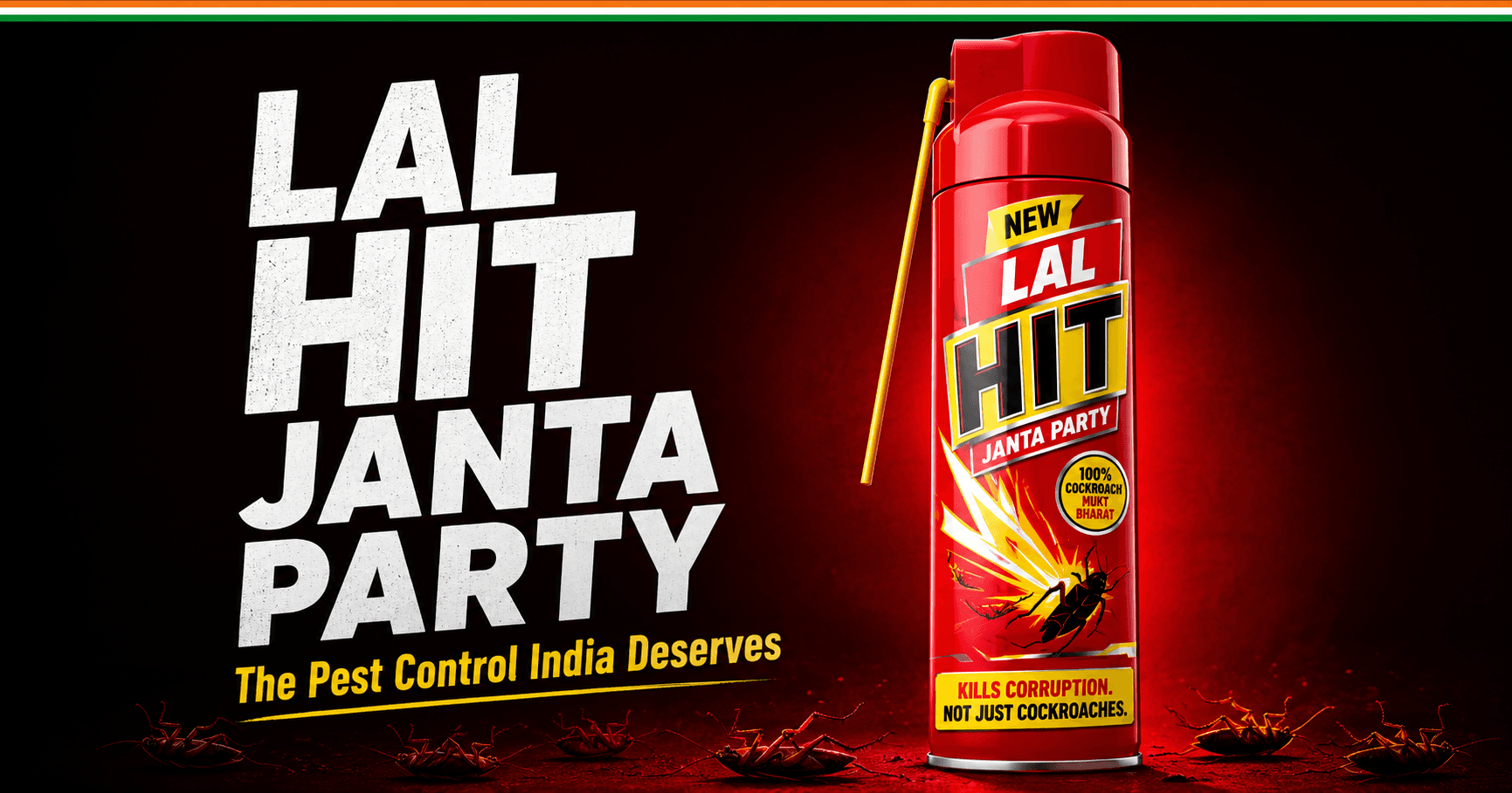 LAL HIT JANTA PARTY — The Pest Control India Deserves